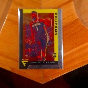 Zion Williamson Flux rookie card